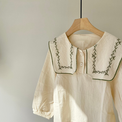 Big collar blouse(90.120.130)