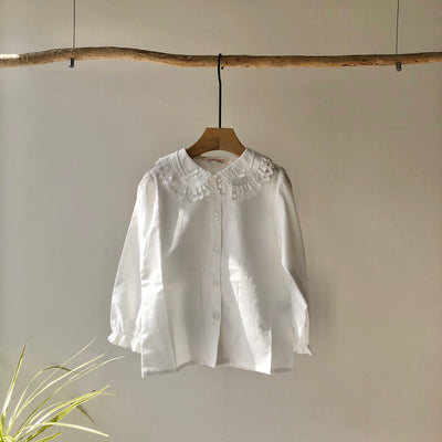Kids frilled blouse(110)