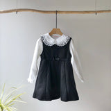 【hamomisi】Kids frilled blouse(110)