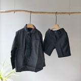 【hamomisi】Kids black shirt(110.130.140)
