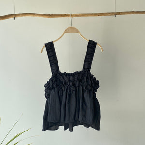 【ハモミシノオトナフク】Shirring camisole