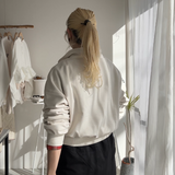 【ハモミシノオトナフク】Half Zip Sweatshirt