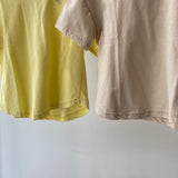 【hamomisi】Color T-shirt(80~120)