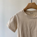 【hamomisi】Color T-shirt(80~120)