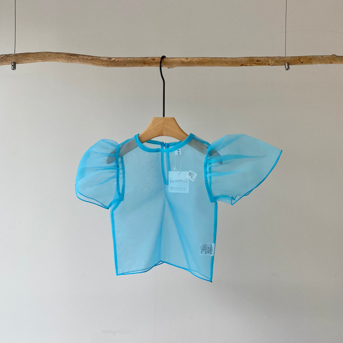 Puff sleeve blouse(80.90.110)
