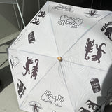 【hamomisi】晴雨兼用折りたたみ傘