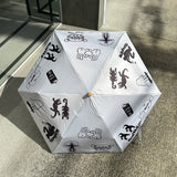 【hamomisi】晴雨兼用折りたたみ傘