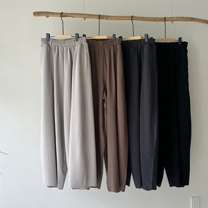 【ハモミシノオトナフク】Self-Cut Cocoon Wide Pants