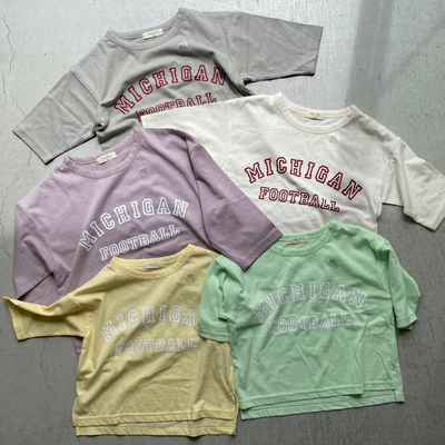 Plain long T-shirt(80~150)