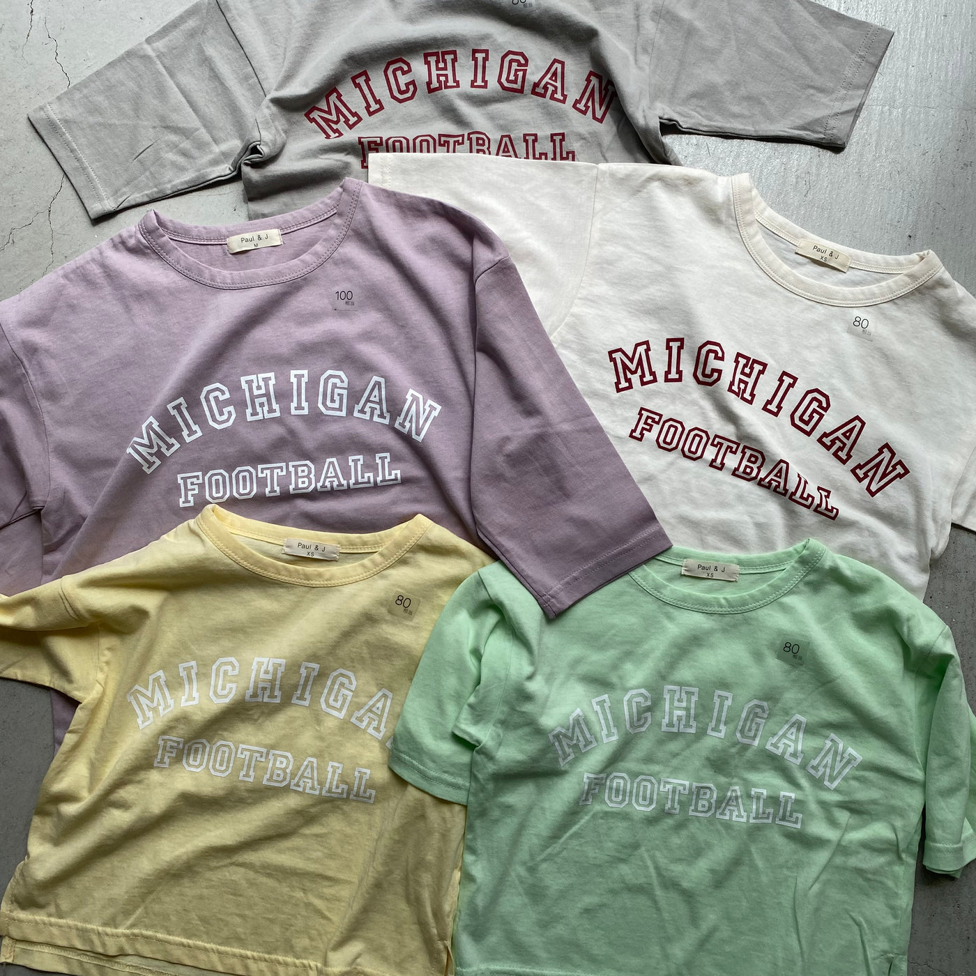 Plain long T-shirt(80~150)