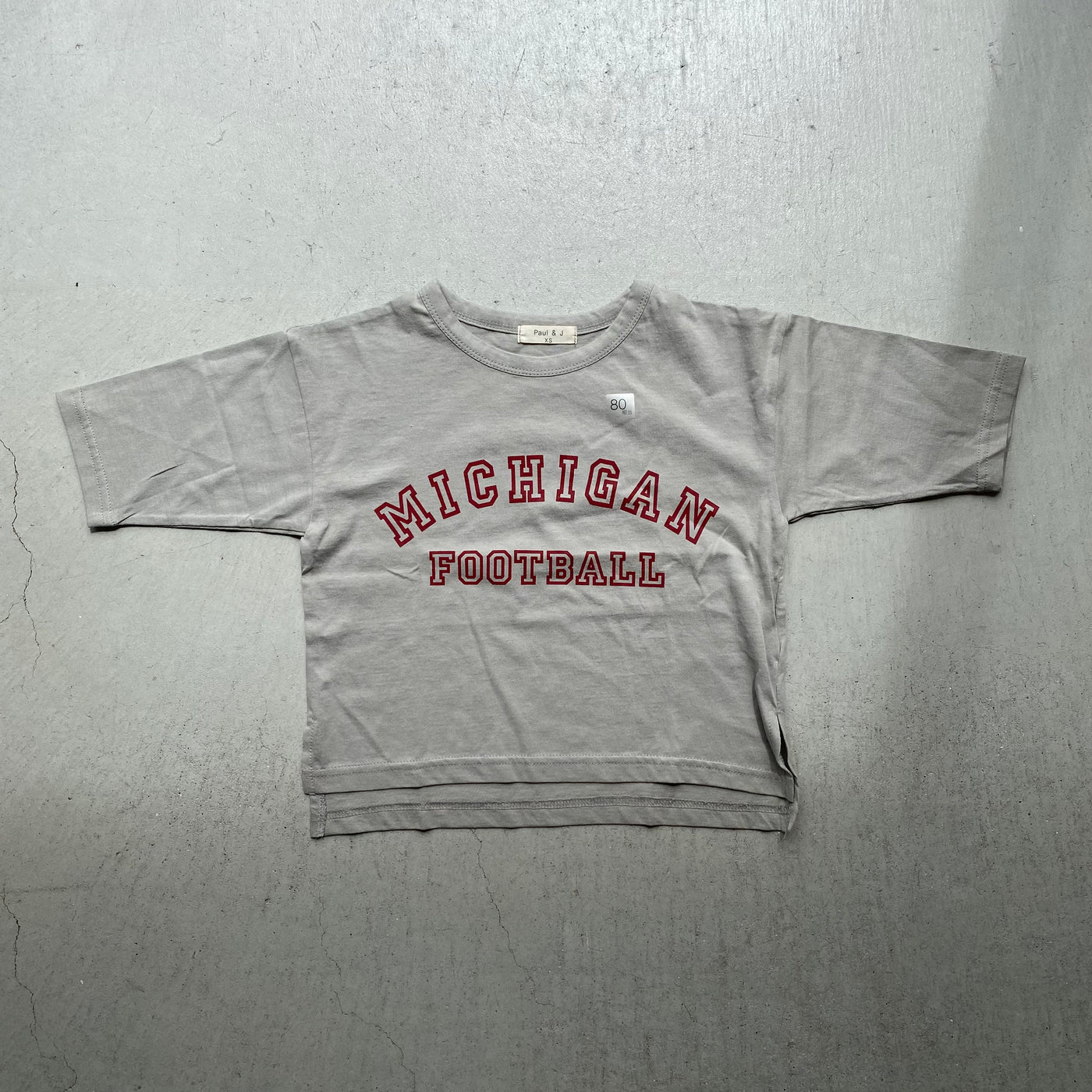 Plain long T-shirt(80~150)