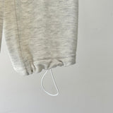 【ハモミシノオトナフク】French terry two-pleat pants