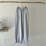 【ハモミシノオトナフク】French terry two-pleat pants
