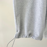 【ハモミシノオトナフク】French terry two-pleat pants