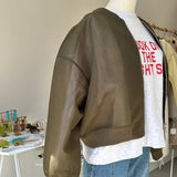 【ハモミシノオトナフク】Cardboard sheer MA-1