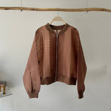 【ハモミシノオトナフク】Cardboard sheer MA-1