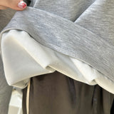 【ハモミシノオトナフク】Bonded Sleeve Twist Pullover