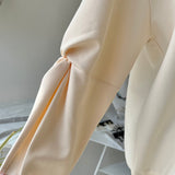 【ハモミシノオトナフク】Bonded Sleeve Twist Pullover