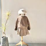 【hamomisi】Round tooth skirt(100~120)
