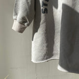 【hamomisi】Long logo sweat shirt (90~130)