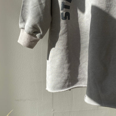Long logo sweat shirt (90~130)