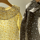 Ruffle collar shirt (80~100cm)