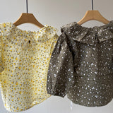 Ruffle collar shirt (80~100cm)