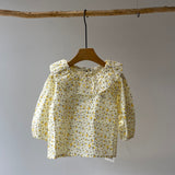 Ruffle collar shirt (80~100cm)