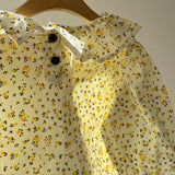 Ruffle collar shirt (80~100cm)