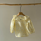 Ruffle collar shirt (80~100cm)