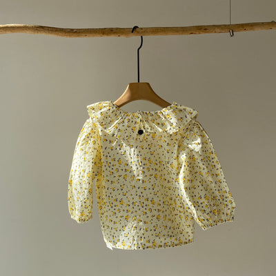 Ruffle collar shirt(80~100cm)