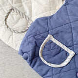 【hamomisi】Double sided quited vest(90~110)