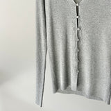 【ハモミシノオトナフク】Recycled Poly V-Neck Cardigan