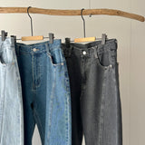 【ハモミシノオトナフク】Denim Seam Flare PT