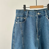 【ハモミシノオトナフク】Denim Seam Flare PT