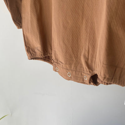 Warm frill long sleeve Rompers(70.90cm)