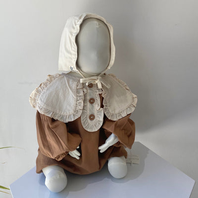 Warm frill long sleeve Rompers(70.90cm)