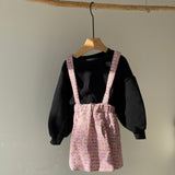 【hamomisi】Suspender skirt(90~130)