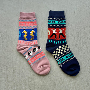 【ハモミシノオトナフク】“Moe yo! Nordic!” Crew Socks