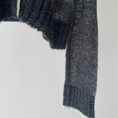 【ハモミシノオトナフク】Mohair coordinated cardigan