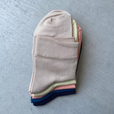 【ハモミシノオトナフク】Plain short socks