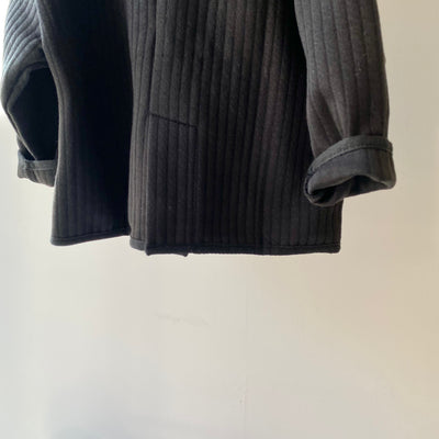 quilted collarless jacket(100.120.140)