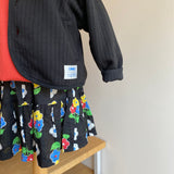 【hamomisi】quilted collarless jacket(120)