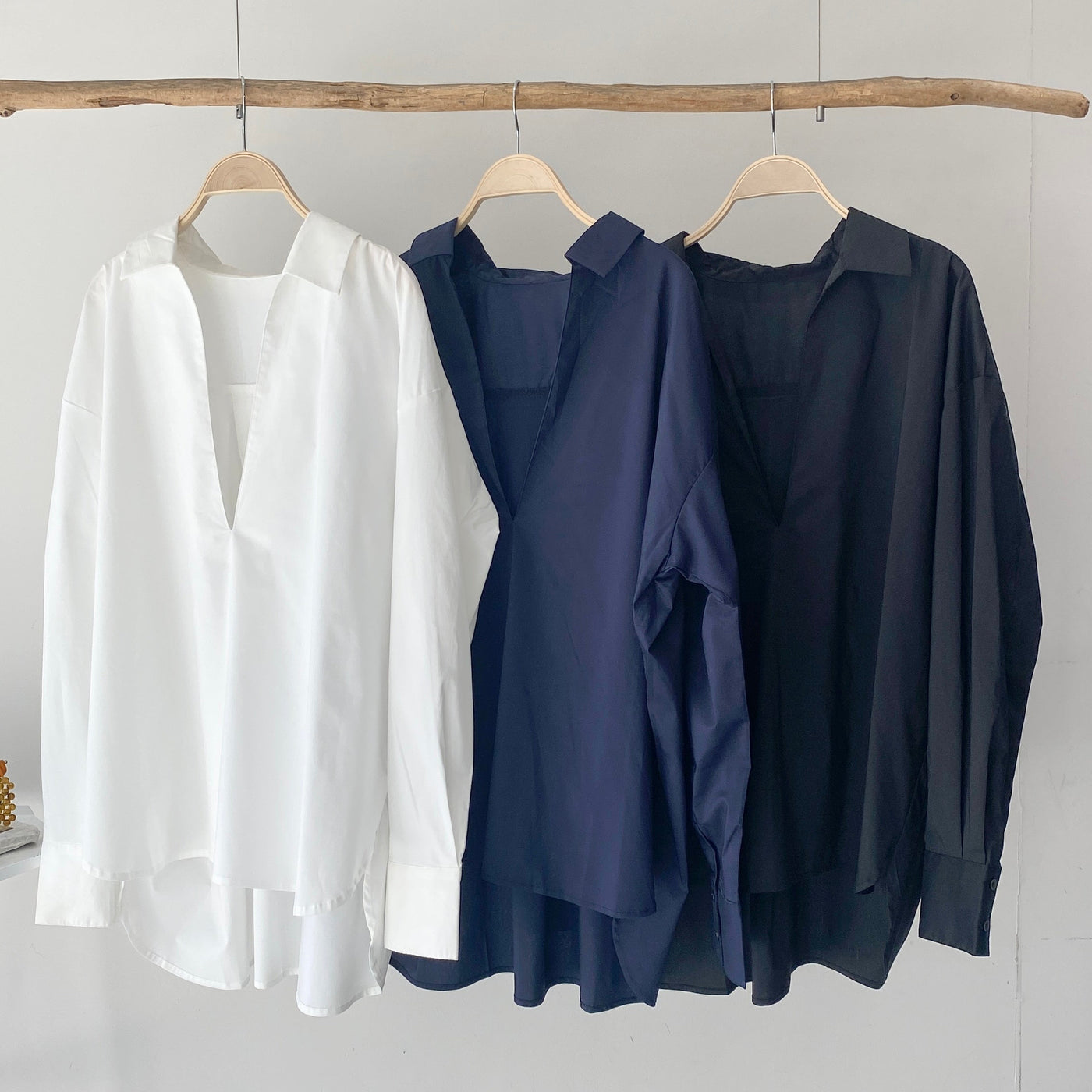 【ハモミシノオトナフク】Skipper blouse