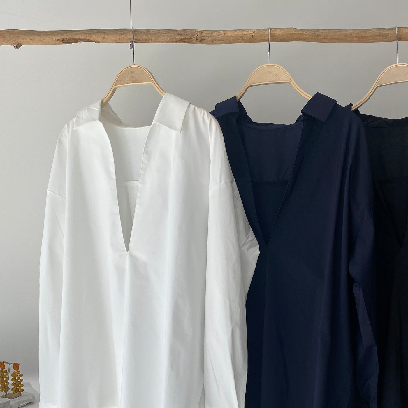 【ハモミシノオトナフク】Skipper blouse