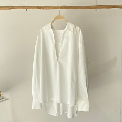 【ハモミシノオトナフク】Skipper blouse