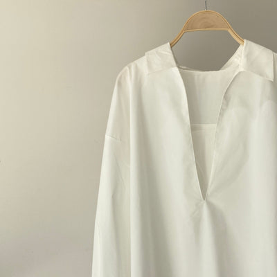 【ハモミシノオトナフク】Skipper blouse