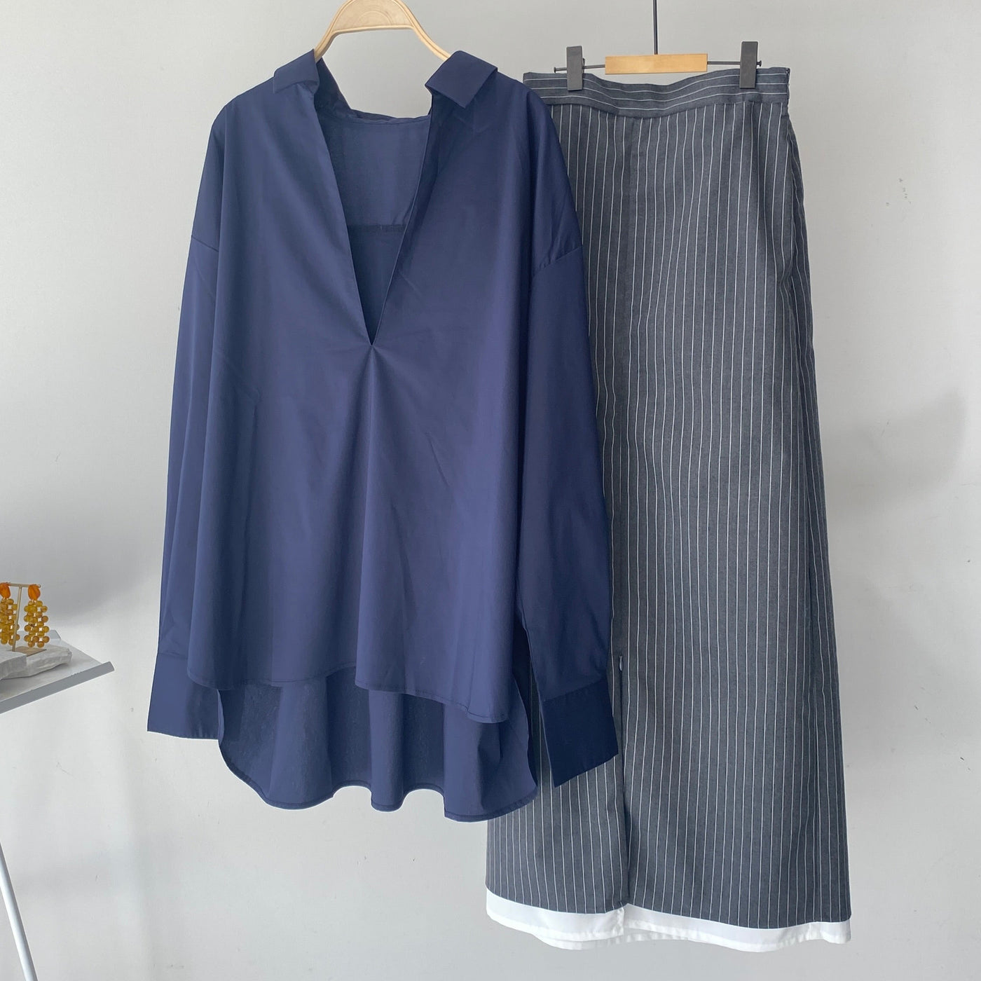 【ハモミシノオトナフク】Skipper blouse