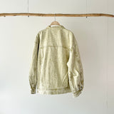 【ハモミシノオトナフク】Chemical color oversized denim jacket