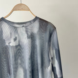 【ハモミシノオトナフク】Watercolor Art Print Pullover